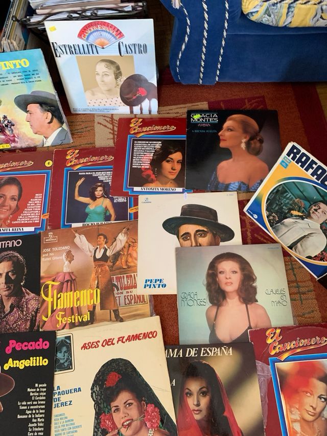 LOTE DISCOS VINILO flamenco coplas