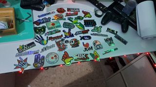 Pegatinas que brillan con la luz