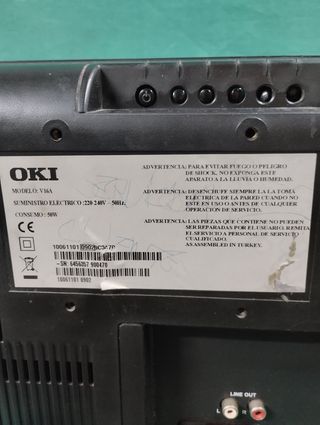 TV OKI V16A LCD