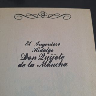 Don Quijote de la Mancha