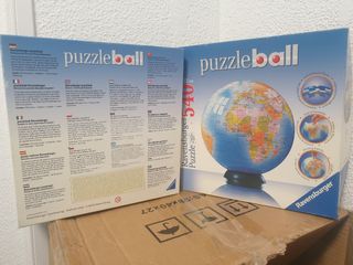 Puzzle Ball globo terraqueo.