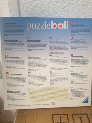 Puzzle Ball globo terraqueo.