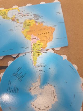 Puzzle Ball globo terraqueo.