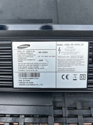 Barra de sonido Samsung 45w