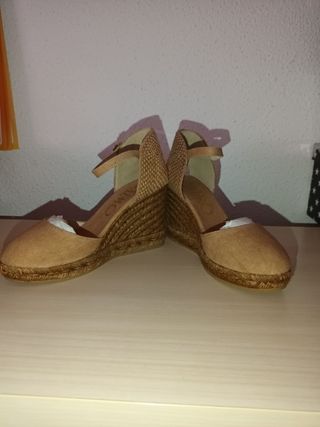 Alpargatas de cuña 