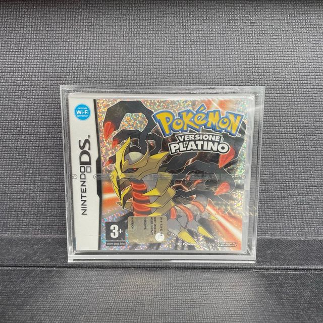 Case plexiglas giochi DS DSI Pokemon Platino