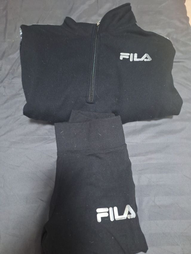 Conjunto fila talla sudadera M y maya