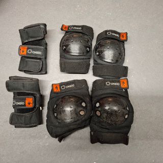 Patines niño Oxelo Decathlon. protecciones y bolsa