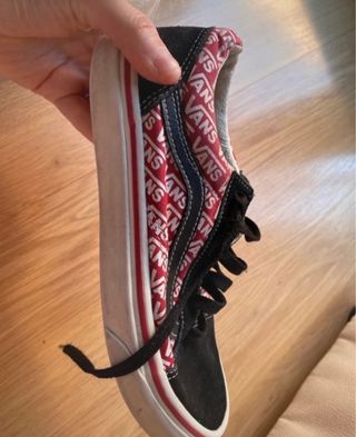 Zapatillas Vans rojas
