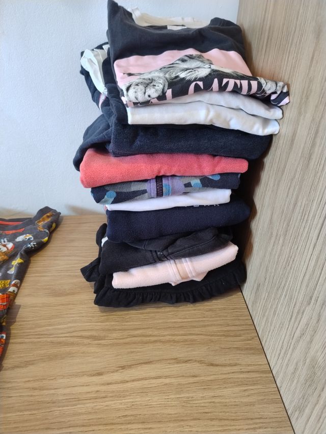 Lote sudaderasny camisetas talla 8 y 9