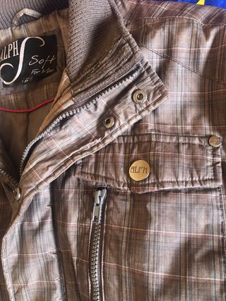 Chaqueta tipo Barbour impermeable
