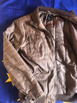 Chaqueta tipo Barbour impermeable