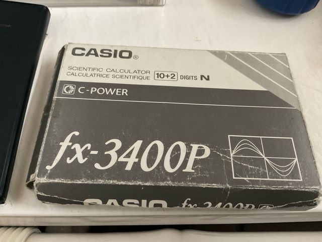 Calculadora cientifica casio fx 3400P