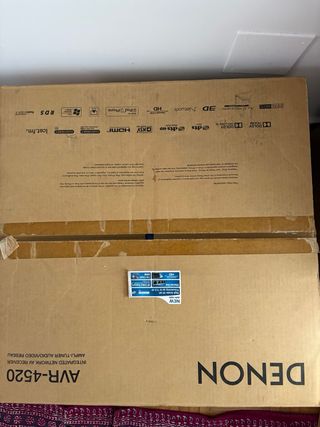 Home cinema DENON AVR 4520. En su caja a extrenar.