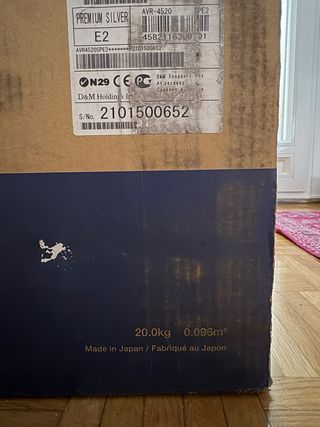 Home cinema DENON AVR 4520. En su caja a extrenar.