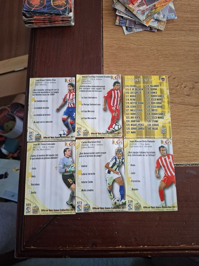 Cartas futbol