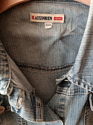Chaqueta vaquera de mujer