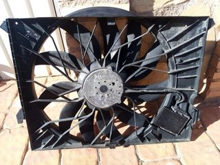 Radiador y electro ventilador Mercedes benz W211