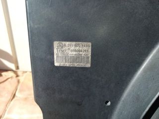 Radiador y electro ventilador Mercedes benz W211