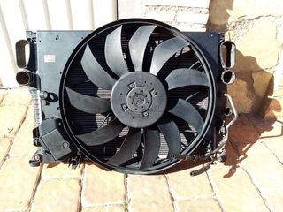 Radiador y electro ventilador Mercedes benz W211