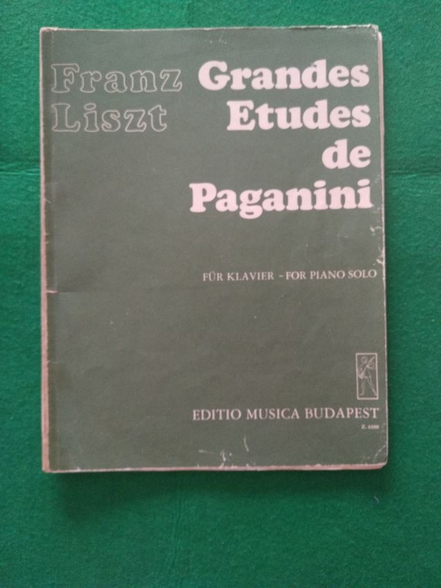 Liszt - Grandes estudios Paganini