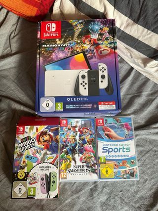 Nintendo switch oled white