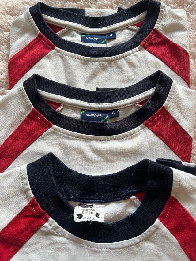 SEK Lote 3 camisetas chandal T6