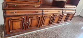 Mueble de salón grande en madera