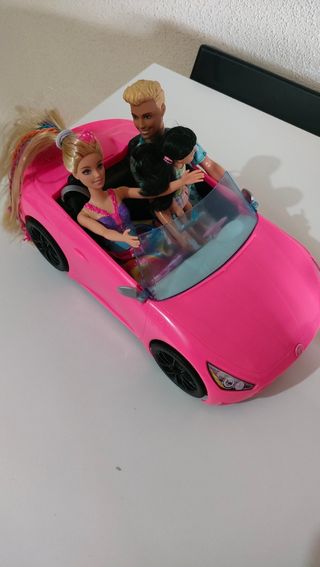 Casita más coche Barbie