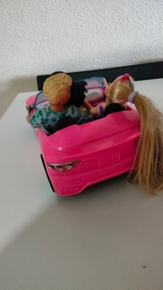 Casita más coche Barbie