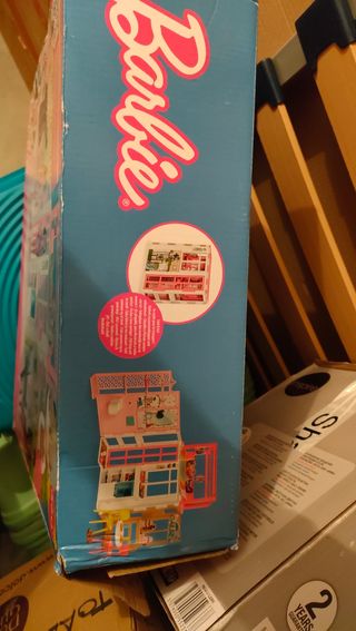 Casita más coche Barbie