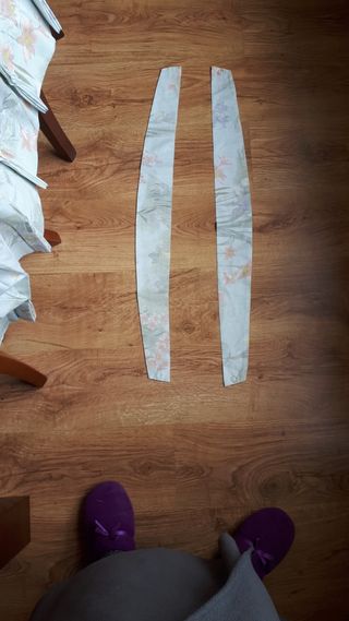 Cotinas estampadas color azul