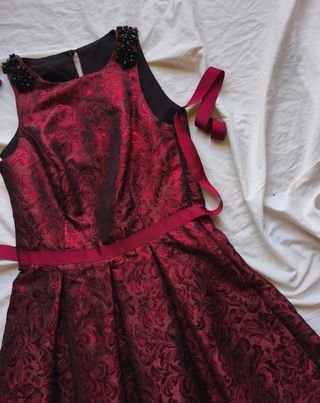 Vestido reina de corazones graduación