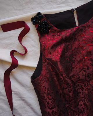 Vestido reina de corazones graduación