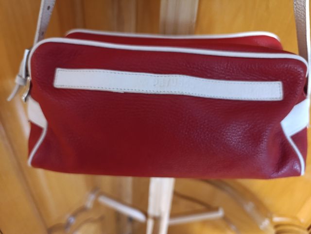 Bolso piel rojo Petusco