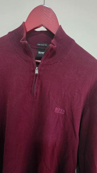 Jersey Hugo Boss burdeos