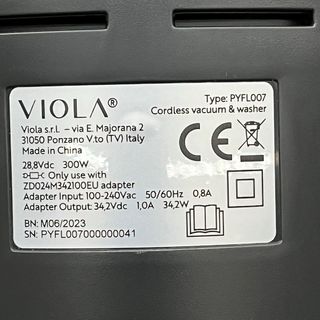 Aspiradora sin cable VIOLA 007 3 en 1 con fregado