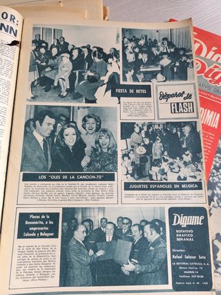 Lote de revistas antiguas