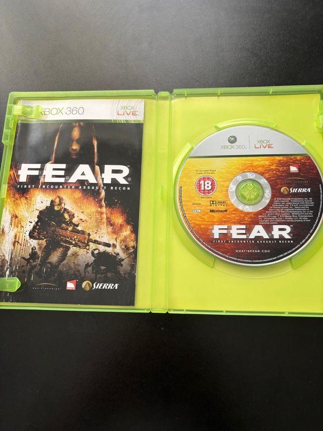 Fear xbox360 compatible xbox one series x