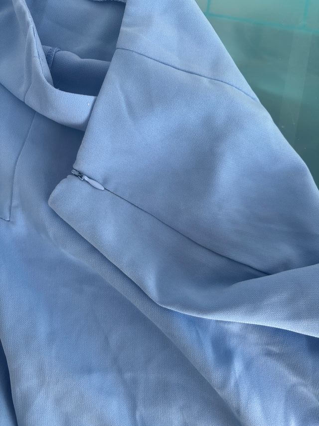 Falda Sfera talla L azul nueva