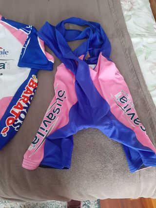 Maillot ciclismo 2 piezas