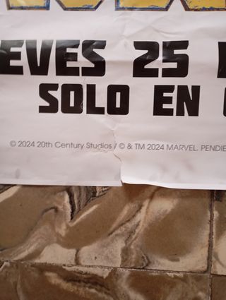 Póster Gigante DEADPOOL Y LOBEZNO