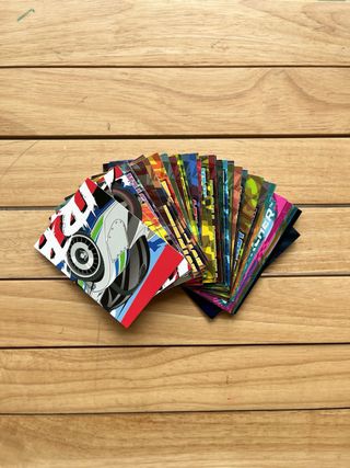 Cromos Hot Wheels Panini VENDO LOTE