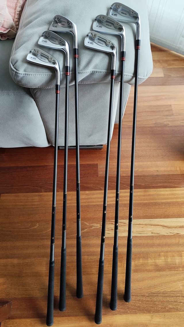 Exclusivo KZG GEMINI juego palos diestro.