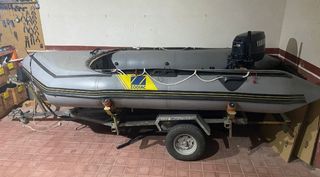 Remolque + Barca Zodiac +  Motor Yamaha 25 CV