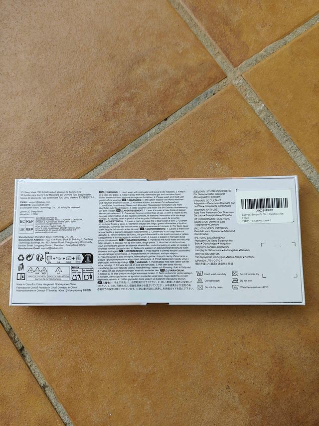 Máscara de Sueño Premium - ¡Nueva y a Mitad pvp