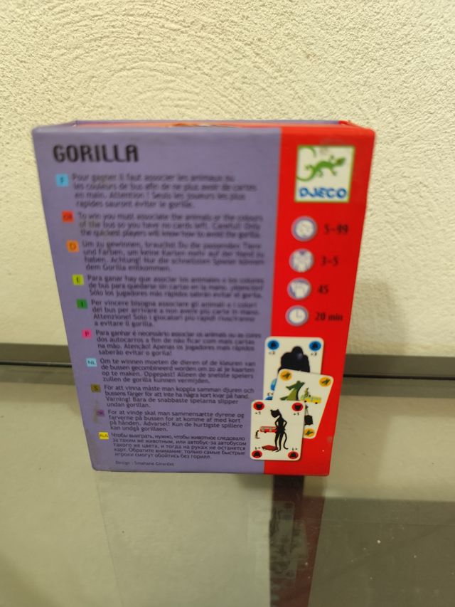 Gorilla Juego de Mesa Djeco