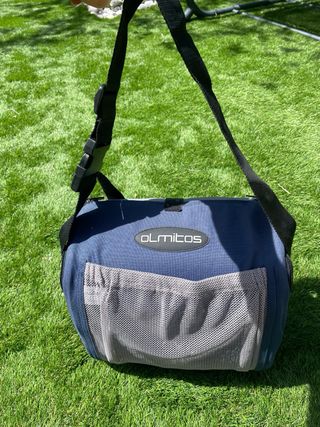 Silla trona bebé portátil-viaje + papillero+termo