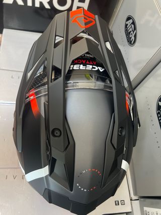 Casco moto L TRAIL Acerbis FIBRA