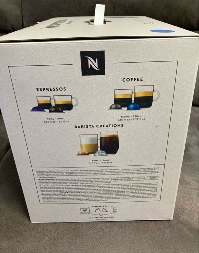 Nespresso cafetera Vertuo Pop azul NUEVA